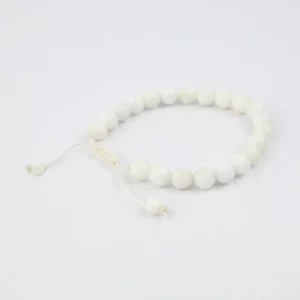 Bracelet macramé pierre naturelle de lune