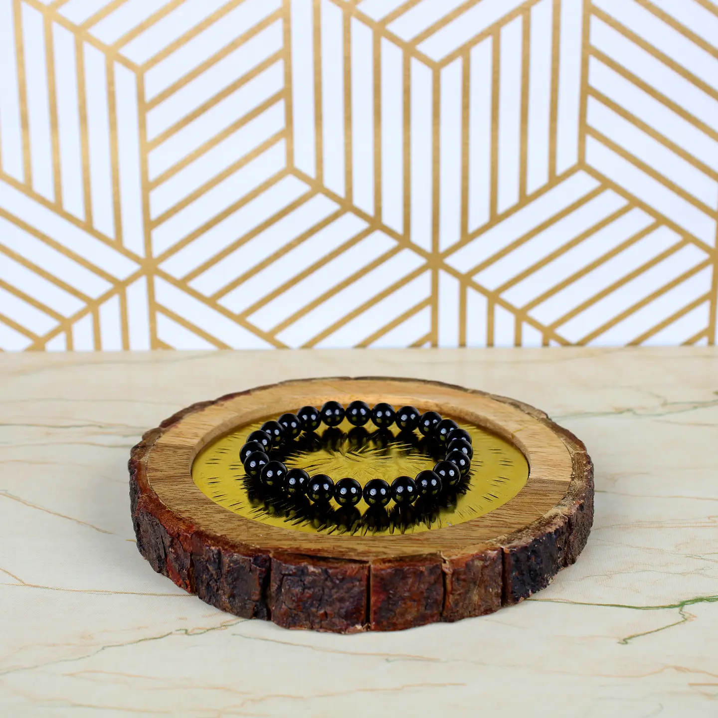 Bracelet pierre naturelle Tourmaline noire