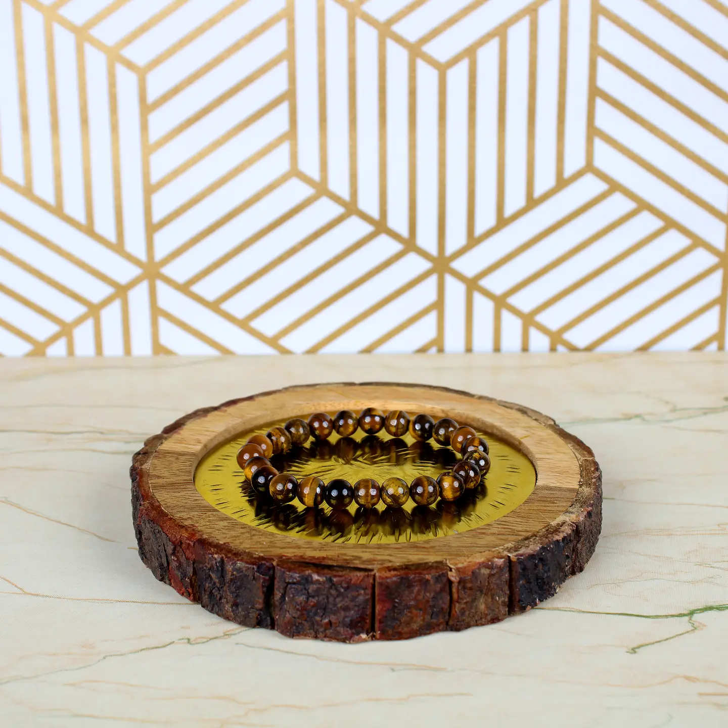 Bracelet pierre naturelle oeil du tigre