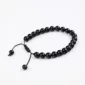 Bracelet macramé pierre naturelle Tourmaline
