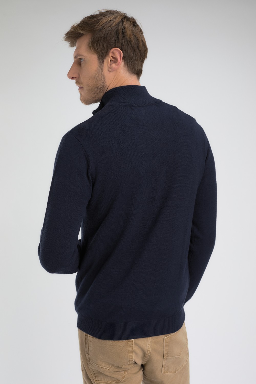 Pull col zippé Floxtopo