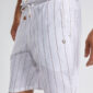 Short BIJI jacquard rayé